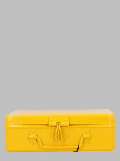 Bonton Valisette Metal Jaune In White