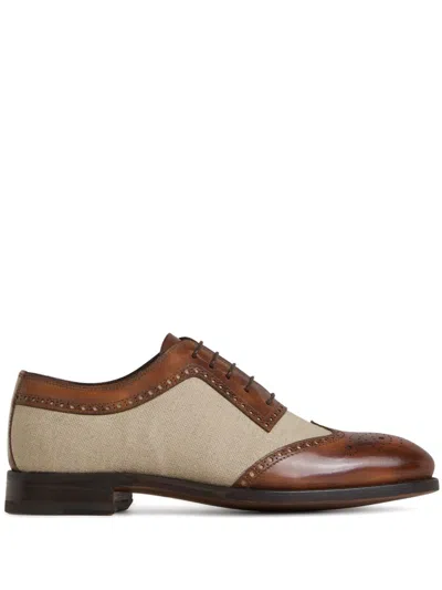 Bontoni Belezza Brogue Shoes In Neutrals