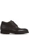 Bontoni Lace-up Brogue Shoes In Brown