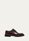 BONTONI MEN'S MOCAMBO LUG-SOLE LEATHER OXFORDS