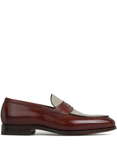 Bontoni Principe Bellezza Loafers In Braun