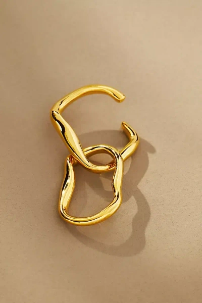 Bonvo Hola Ear Cuff In Gold