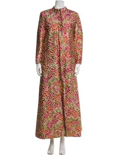 Pre-owned Bonwit Teller Vintage Late 1960's - Early 1970's Coat In Multi