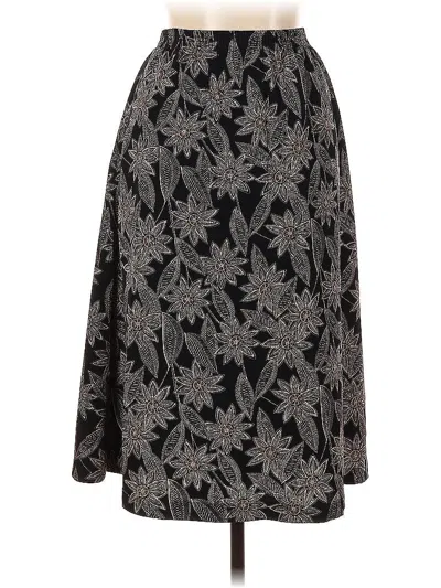 Pre-owned Bonworth Formal Skirt In Black