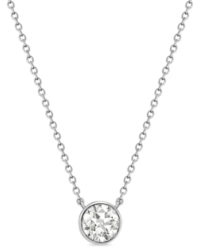 Bony Levy 14k 0.50 Ct. Tw. Diamond Necklace In Gray
