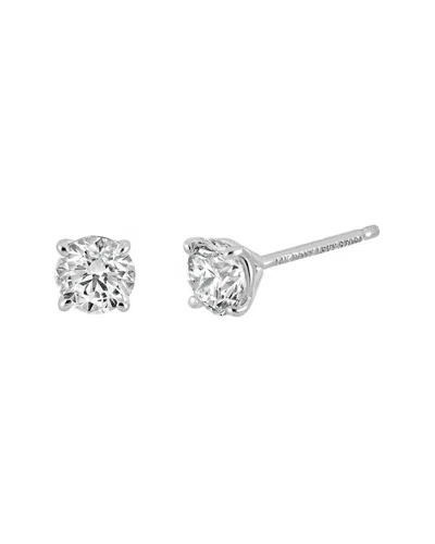 Bony Levy 14k 0.75 Ct. Tw. Diamond Earrings In Metallic