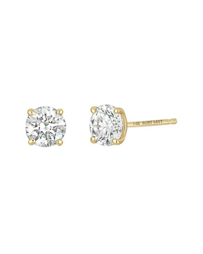 Bony Levy 14k 1.00 Ct. Tw. Diamond Earrings In Orange