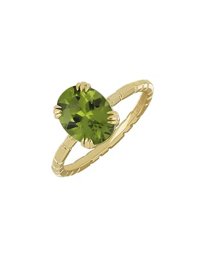 Bony Levy 14k 2.57 Ct. Tw. Peridot Ring In Gold