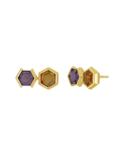 Bony Levy 14k 3.77 Ct. Tw. Gemstone Earrings In Gold