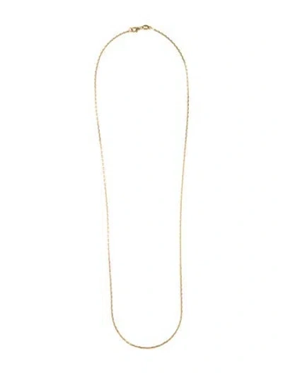 Pre-owned Bony Levy 14k Chain Necklace, 20" In Multi