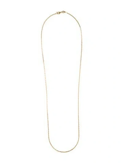 Pre-owned Bony Levy 14k Chain Necklace, 20" In Multicolor