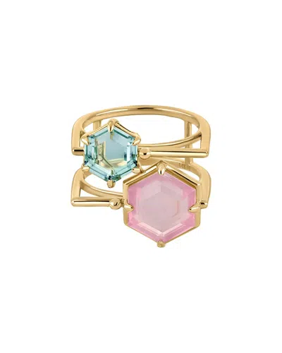 Bony Levy 14k Color 14k 5.94 Ct. Tw. 2 Amethyst Ring In Gold