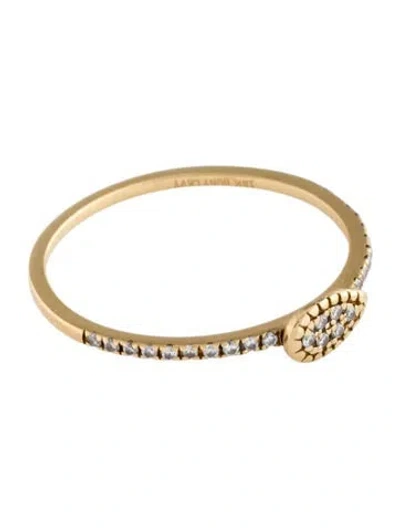 Pre-owned Bony Levy 14k Diamond Cocktail Ring In Multi