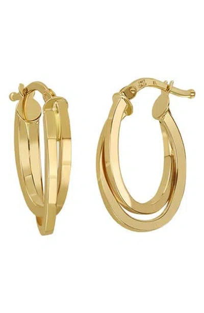 Bony Levy 14k Gold 15mm Hoop Earrings