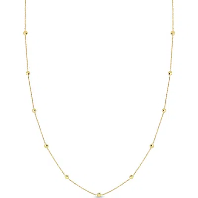 Bony Levy 14k Gold 22-inch Bead Chain Necklace In 14ky