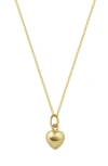 Bony Levy 14k Gold 3d Heart Pendant Necklace