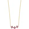 Bony Levy 14k Gold Amethyst Cluster Pendant Necklace In Gold