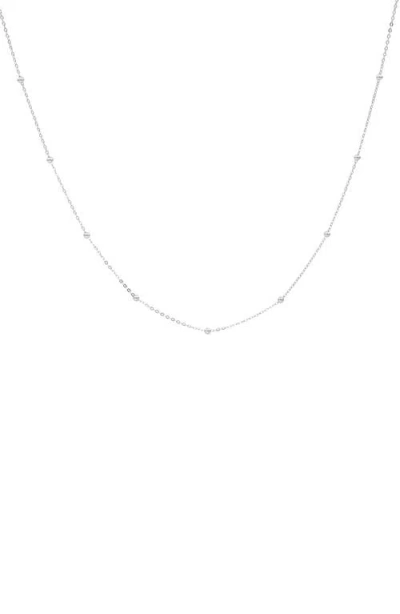 Bony Levy 14k Gold Ball Bead Chain Necklace In 14k White Gold