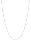 Bony Levy 14k Gold Ball Bead Chain Necklace In 14k Yellow Gold
