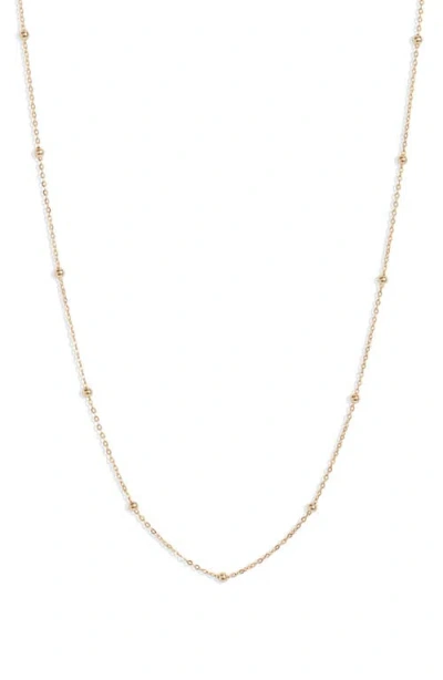 Bony Levy 14k Gold Ball Bead Chain Necklace In 14k Yellow Gold