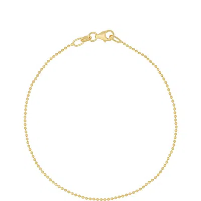 Bony Levy 14k Gold Ball Chain Bracelet