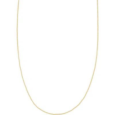 Bony Levy 14k Gold Ball Chain Necklace
