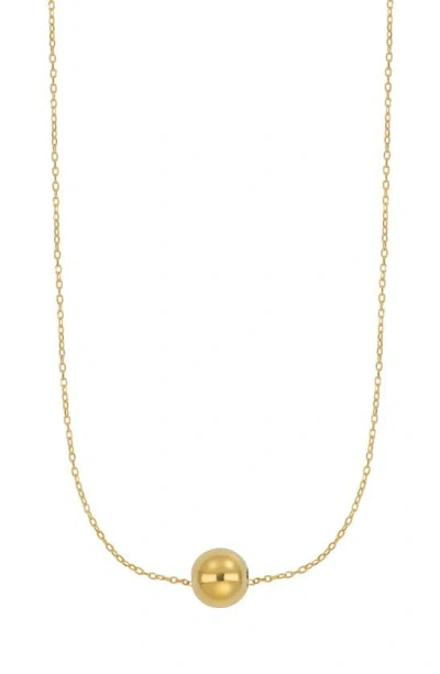 Bony Levy 14k Gold Ball Pendant Chain Necklace