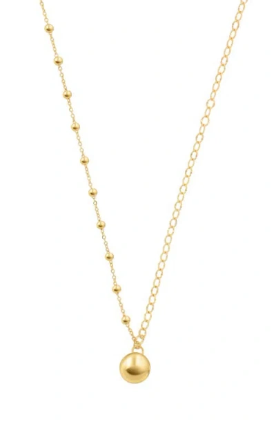 Bony Levy 14k Gold Ball Pendant Necklace