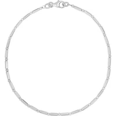 Bony Levy 14k Gold Bar Bead Bracelet In Metallic