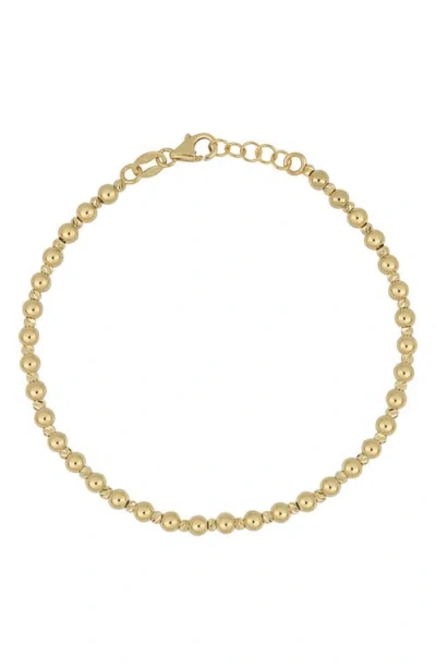 Bony Levy 14k Gold Beaded Bracelet