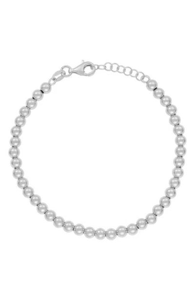 Bony Levy 14k Gold Beaded Bracelet In 14k White Gold