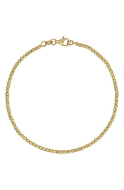 Bony Levy 14k Gold Beaded Bracelet In 14k Yellow Gold