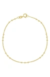 Bony Levy 14k Gold Beaded Chain Bracelet In 14k Yellow Gold