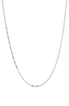 Bony Levy 14k Gold Beaded Chain Necklace In 14k White Gold