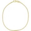 Bony Levy 14k Gold Box Chain Bracelet In 14k Yellow Gold