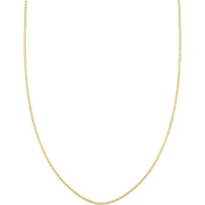 Bony Levy 14k Gold Box Chain Necklace
