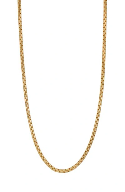 Bony Levy 14k Gold Box Chain Necklace In 14k Yellow Gold