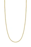 Bony Levy 14k Gold Box Chain Necklace In 14k Yellow Gold