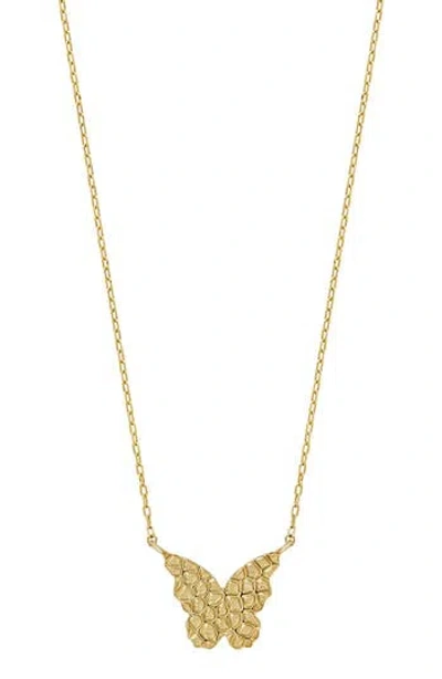 Bony Levy 14k Gold Butterfly Pendant Necklace In 14k Yellow Gold