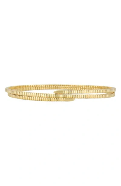 Bony Levy 14k Gold Bypass Bangle Bracelet