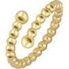Bony Levy 14k Gold Bypass Stacking Ring