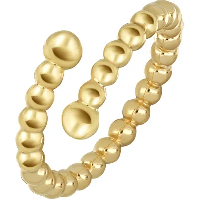 Bony Levy 14k Gold Bypass Stacking Ring