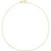 Bony Levy 14k Gold Cable Chain Anklet