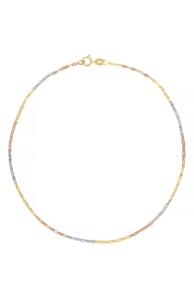 Bony Levy 14k Gold Chain Anklet In 14k White Yellow Rose Gold