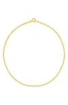 Bony Levy 14k Gold Chain Anklet In 14k Yellow Gold