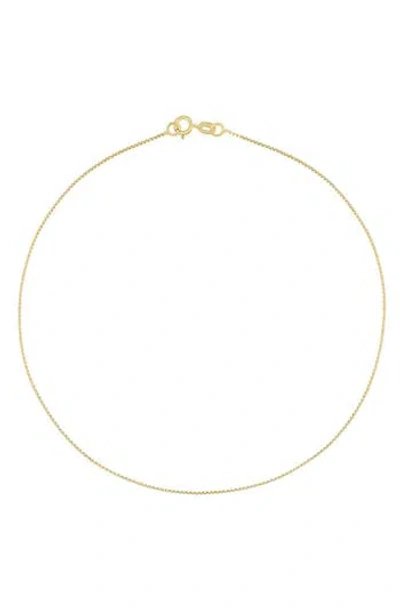 Bony Levy 14k Gold Chain Anklet In Metallic