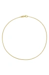 BONY LEVY 14K GOLD CHAIN ANKLET