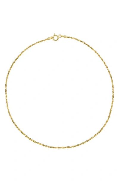 Bony Levy 14k Gold Chain Anklet In 14k Yellow Gold