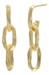 Bony Levy 14k Gold Chain Link Drop Earrings In 14k Yellow Gold