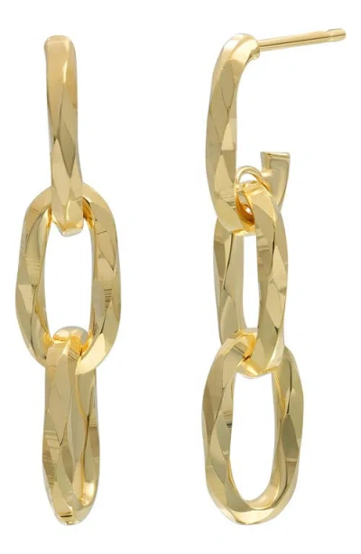 Bony Levy 14k Gold Chain Link Drop Earrings In 14k Yellow Gold
